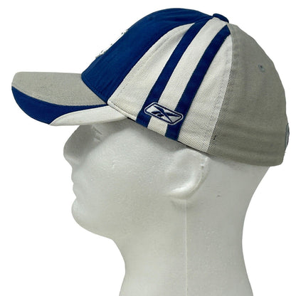 Gorra juvenil de los Indianapolis Colts azul de la NFL Reebok Gorra de béisbol Flex Fitted para niños