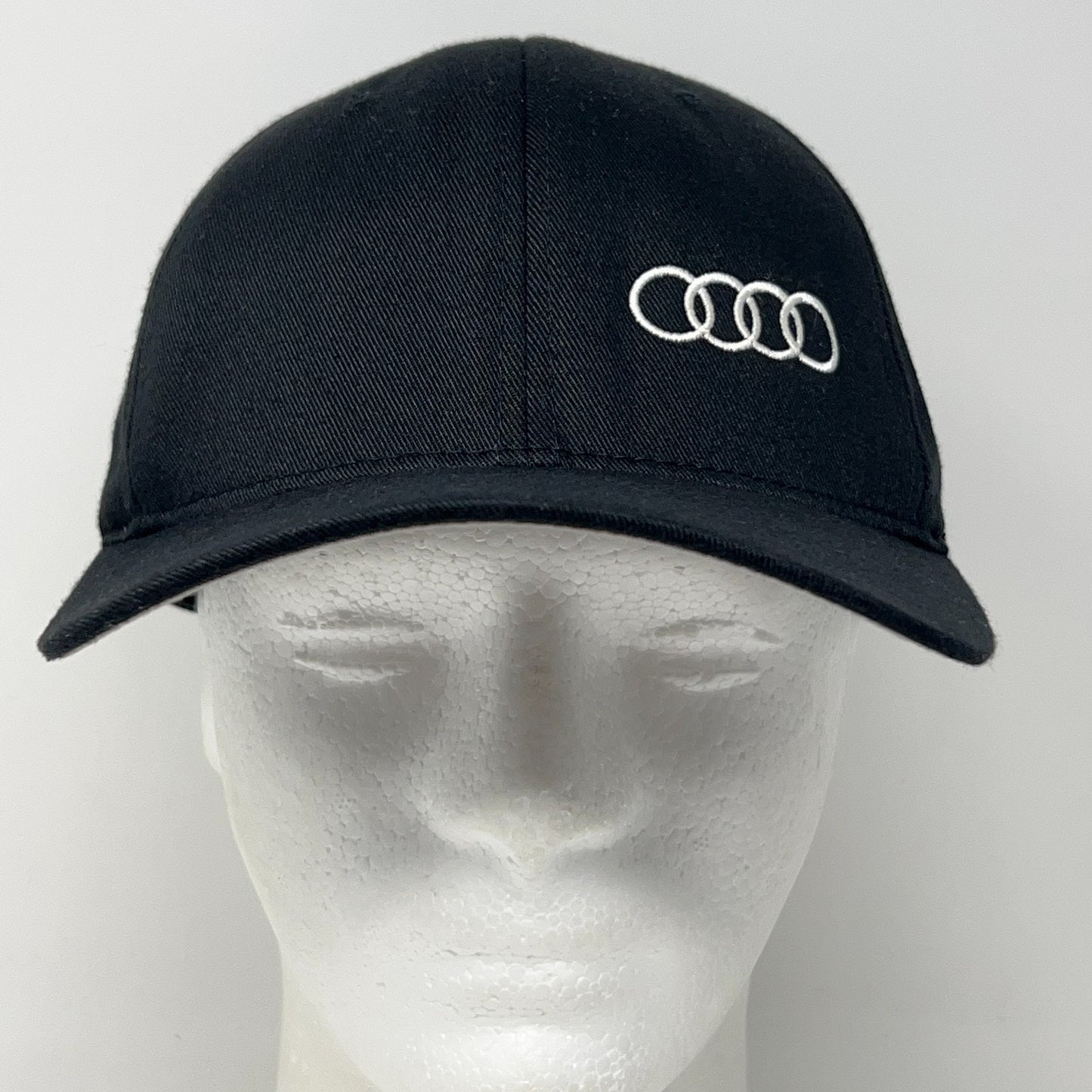 Audi Logo Hat Baseball Cap Cars Automobiles Vehicles 6 Panel Black FlexFit L-XL