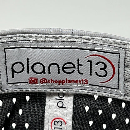 Planet 13 Las Vegas Hat Baseball Cap Marijuana Dispensary Weed Snapback Gray