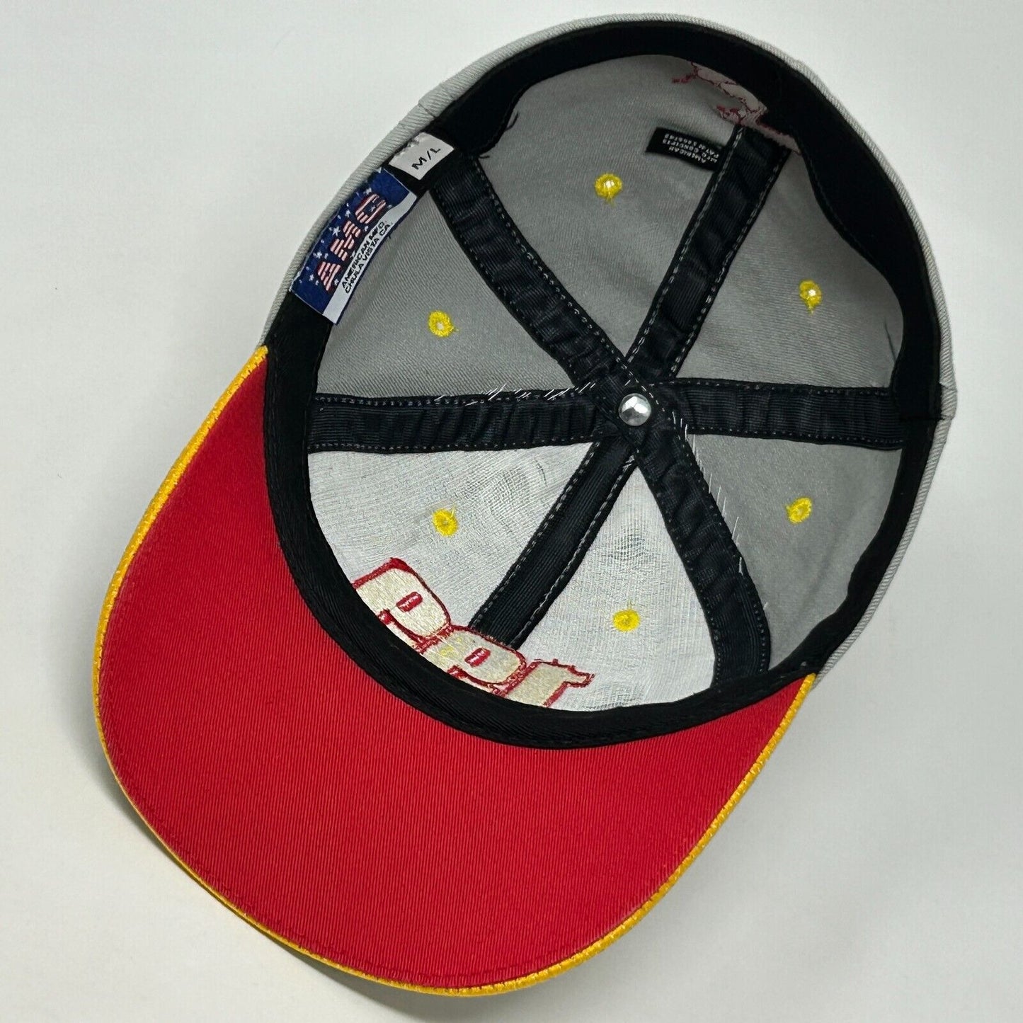 Travis Pastrana 越野摩托车棒球帽 帽子 Nitro Circus 灰色 Flex 贴合 M/L