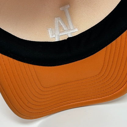 Los Angeles LA Dodgers Trucker Hat Baseball Cap 47 Brand Mesh Snapback Orange