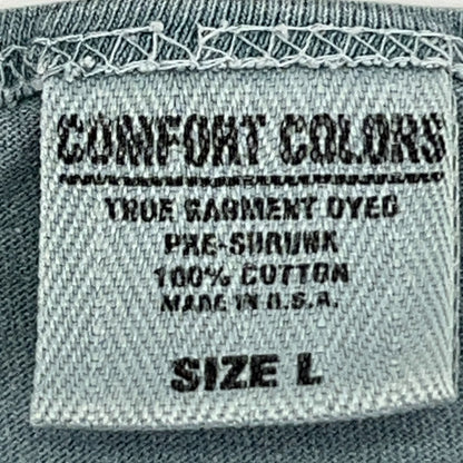 Vintage 90s St Martin St Maarten West Indies Tank Top Piranha USA Green L Large