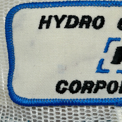 Hydro Conduit Corporation Vintage 90s Trucker Hat White Full Mesh Baseball Cap