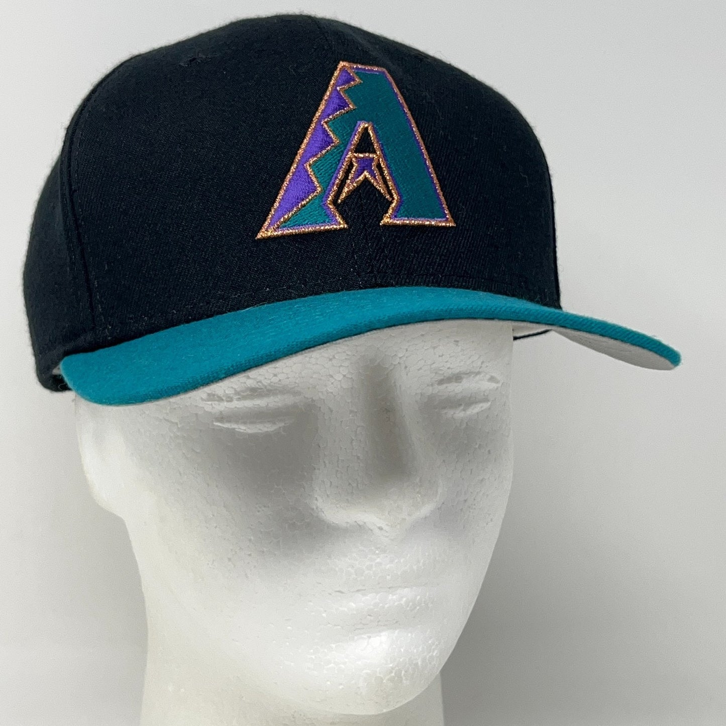 Vintage 90s Arizona Diamondbacks Hat Baseball Cap New Era MLB USA Blue Snapback