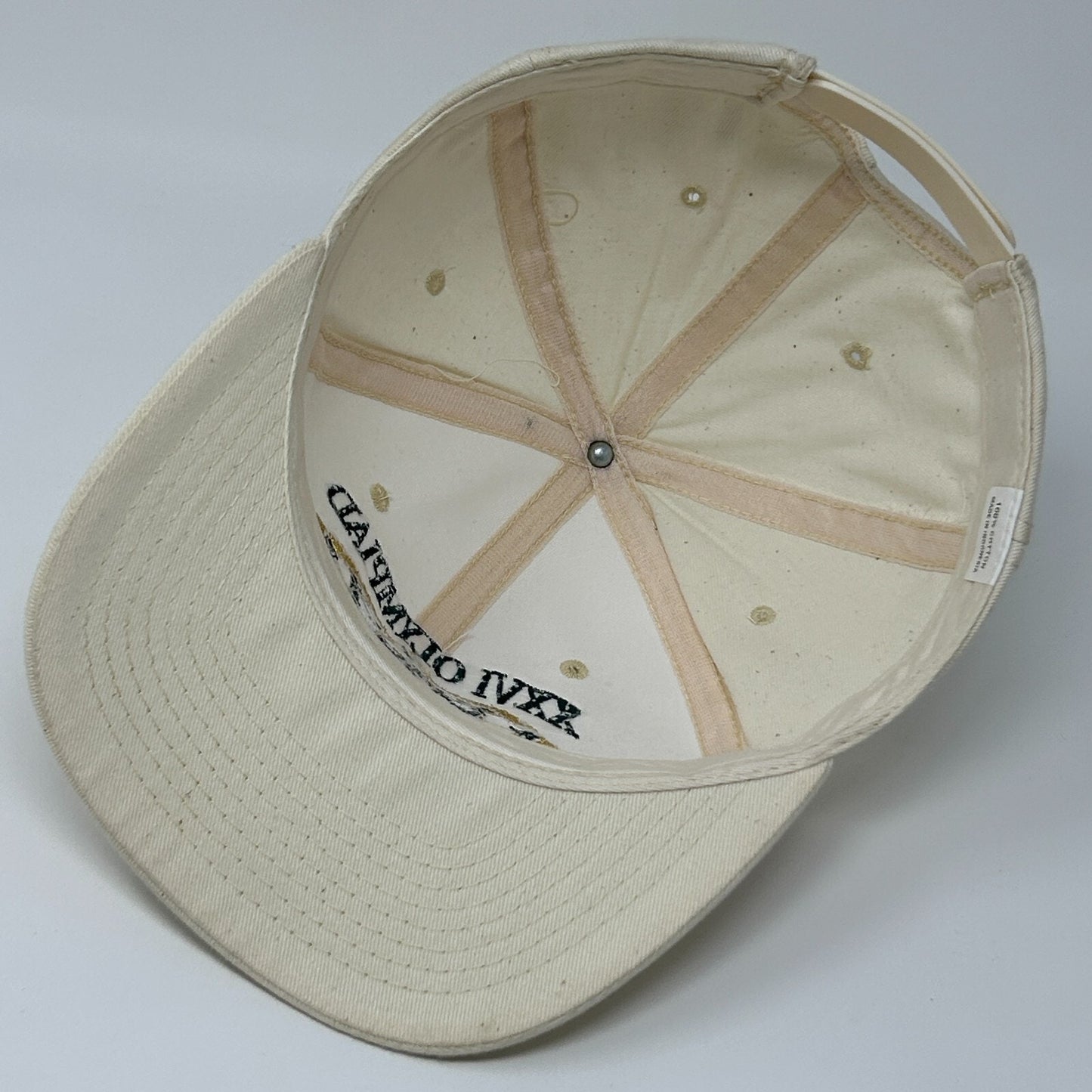 Vintage XXVI Olympiad Atlanta Hat Baseball Cap 1996 Summer Olympic Games White