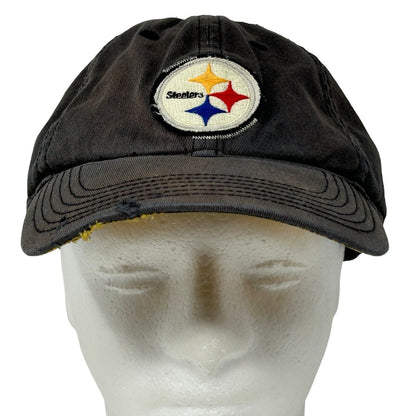 Gorra de béisbol de los Pittsburgh Steelers, ajustable, talla L/XL, Old Orchard Beach, color negro