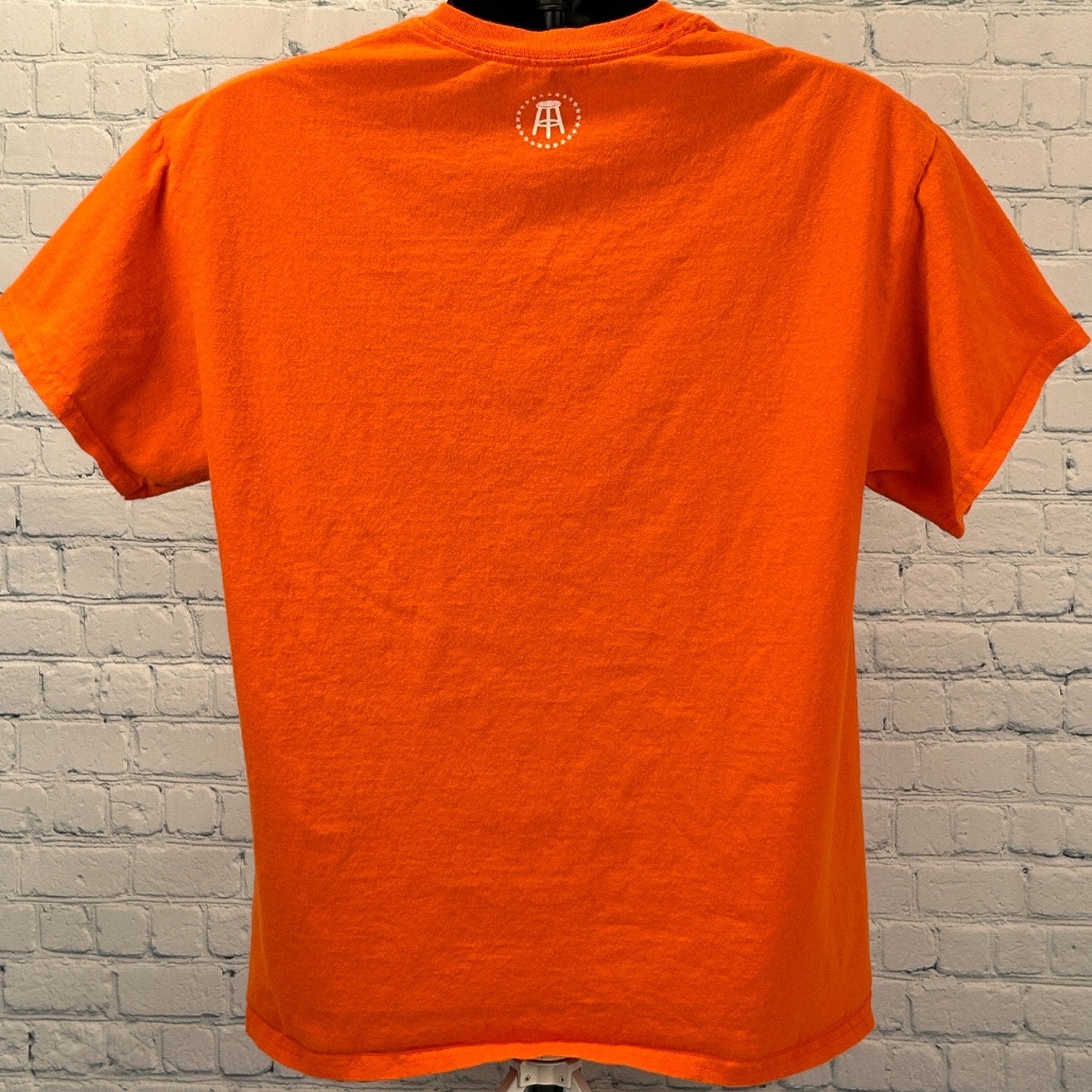 Browns is the Browns T Shirt Cleveland Barstool Sports Orange Tee Mens L Large - Neon Vintage