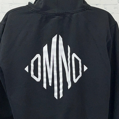 Diamond Supply Co DMND Hoodie XL X-Large Black Hooded Sweatshirt Streetwear