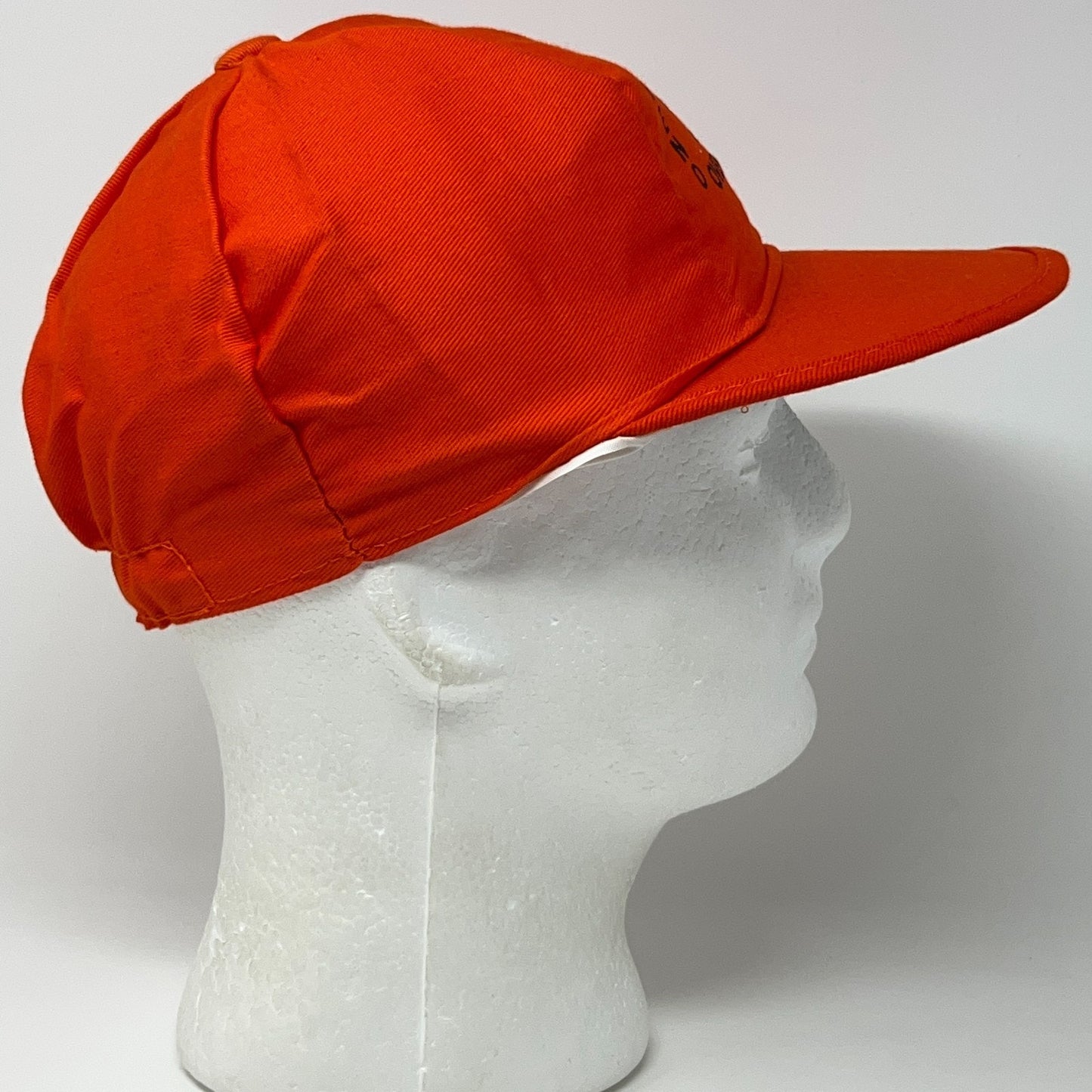 Vintage 70s Pick Hobson Reno Sparks Hat Baseball Cap Nevada Casinos Orange M-L