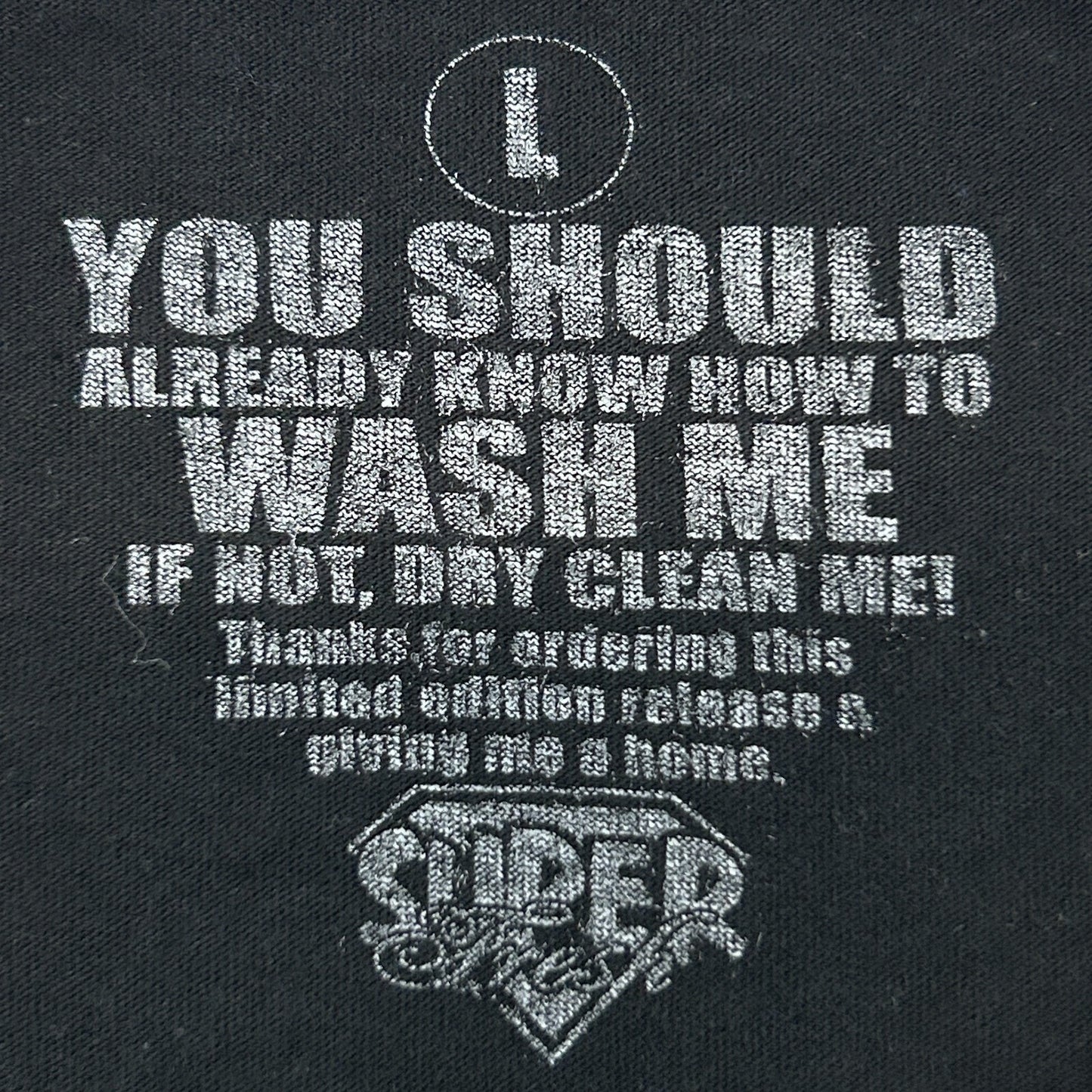 Winnie The Pooh Cyborg T Shirt Mens L Large Black On Black Robot Super Fresh Tee