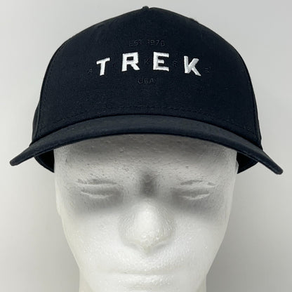 Trek Bikes Hat Baseball Cap Black Snapback Cycling Bicycle Sportiqe Est 1976 USA