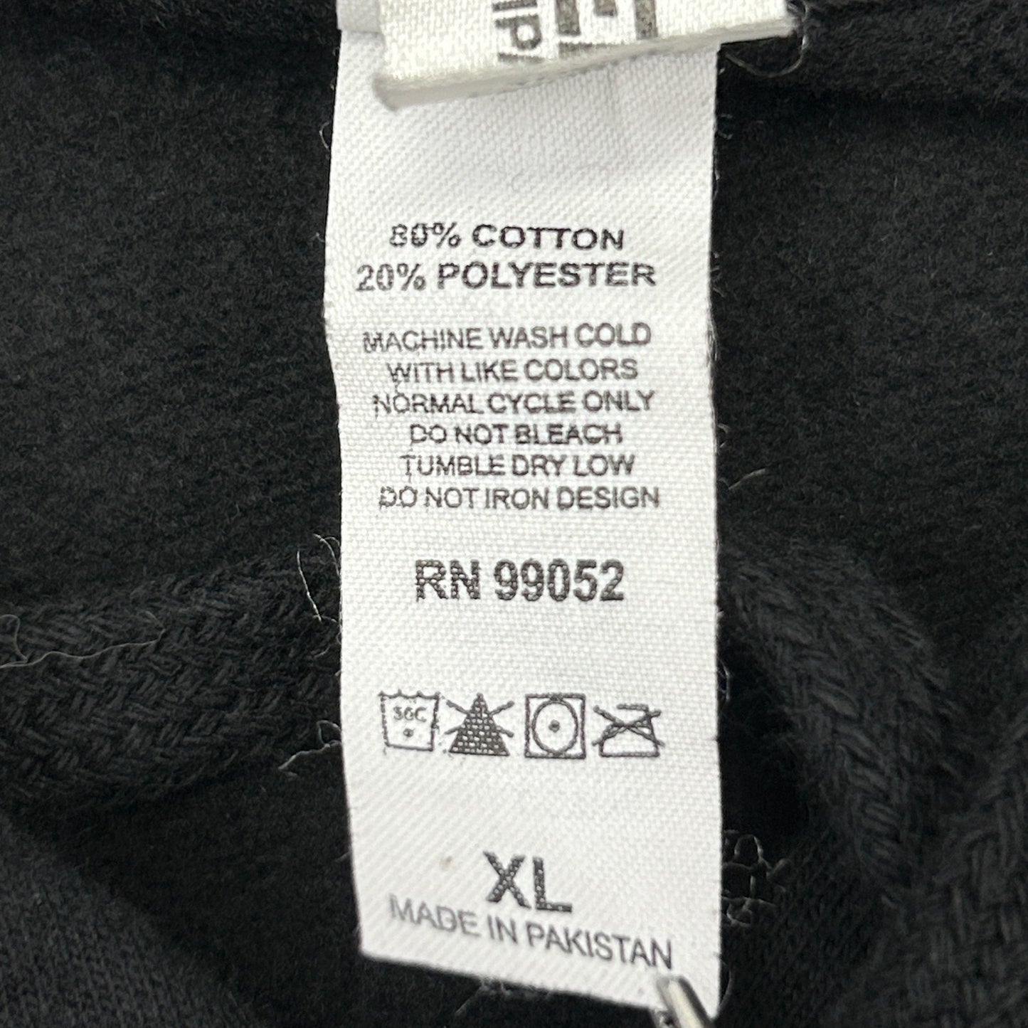 BMC Motorcycle Co Hoodie Hooded Sweatshirt Biker Black Mens XL X-Large