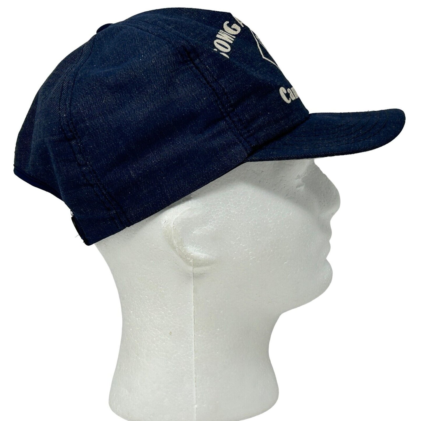 Sowega Grain Vintage 70s Hat Camilla Georgia Blue Chambray Denim Baseball Cap