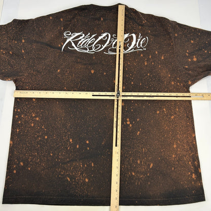 Ride Or Die T Shirt Black Ride It Like You Stole It Biker Motorcycle XXXL 3XL