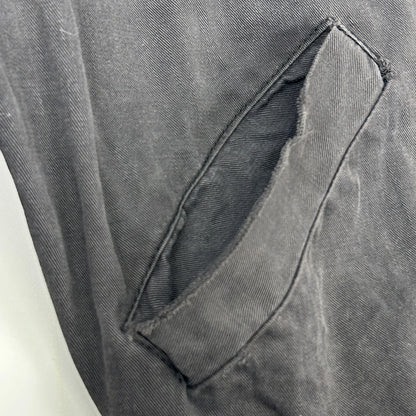 Vintage 90s Distressed Kurzweil Music Systems Jacket Synthesizer Black M Medium