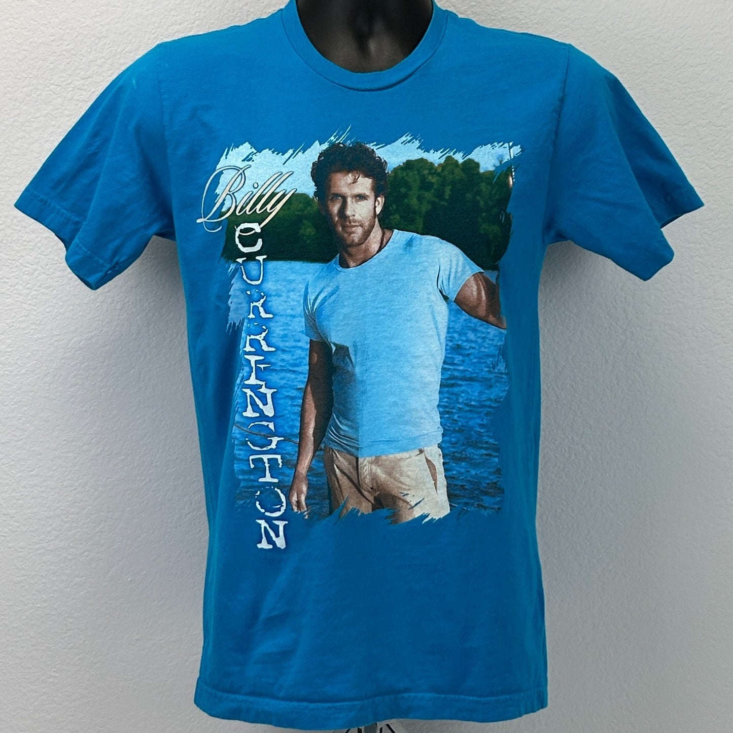 Billy Currington 2009 Tour T Shirt Coming In Your Direction Country Blue S Small