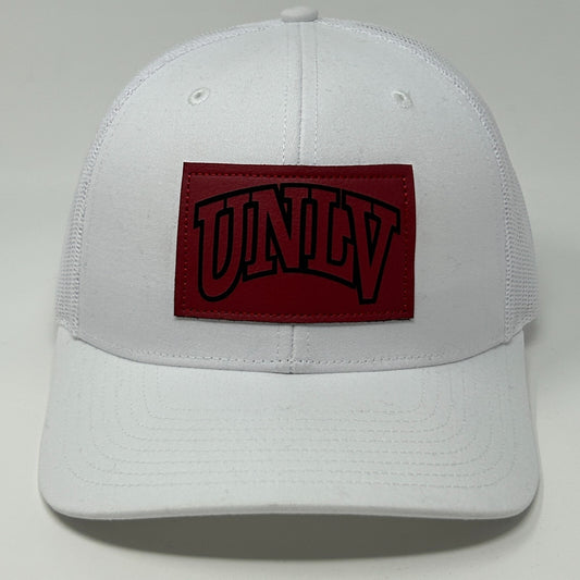 UNLV Rebels Trucker Hat Baseball Cap White University Nevada Las Vegas Snapback
