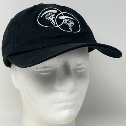 Seahaven Halo of Hurt Hat Baseball Cap Black Strapback Emo Indie Rock Band Merch