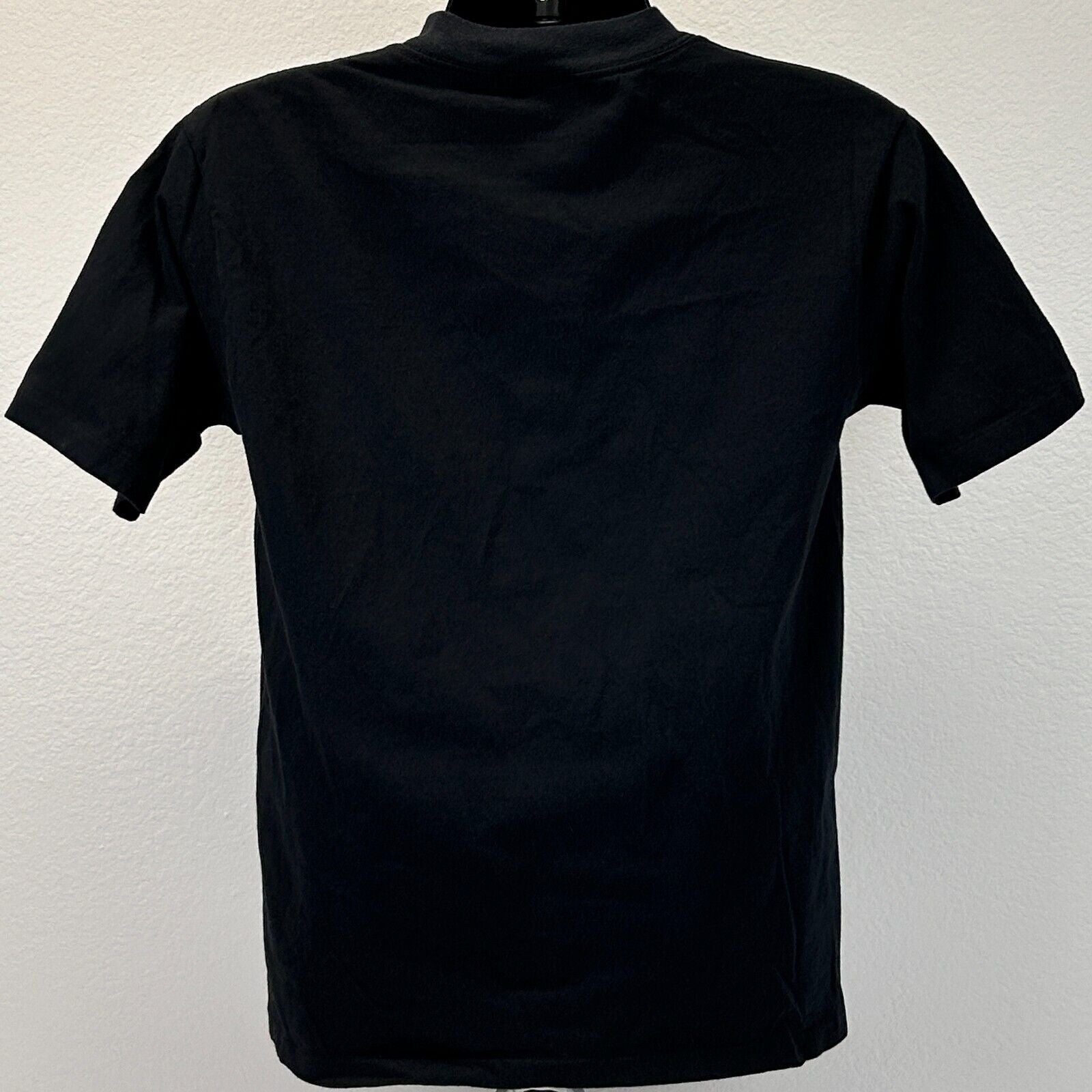 Oneita Vintage T-Shirt Black Back View Chicago T Shirt