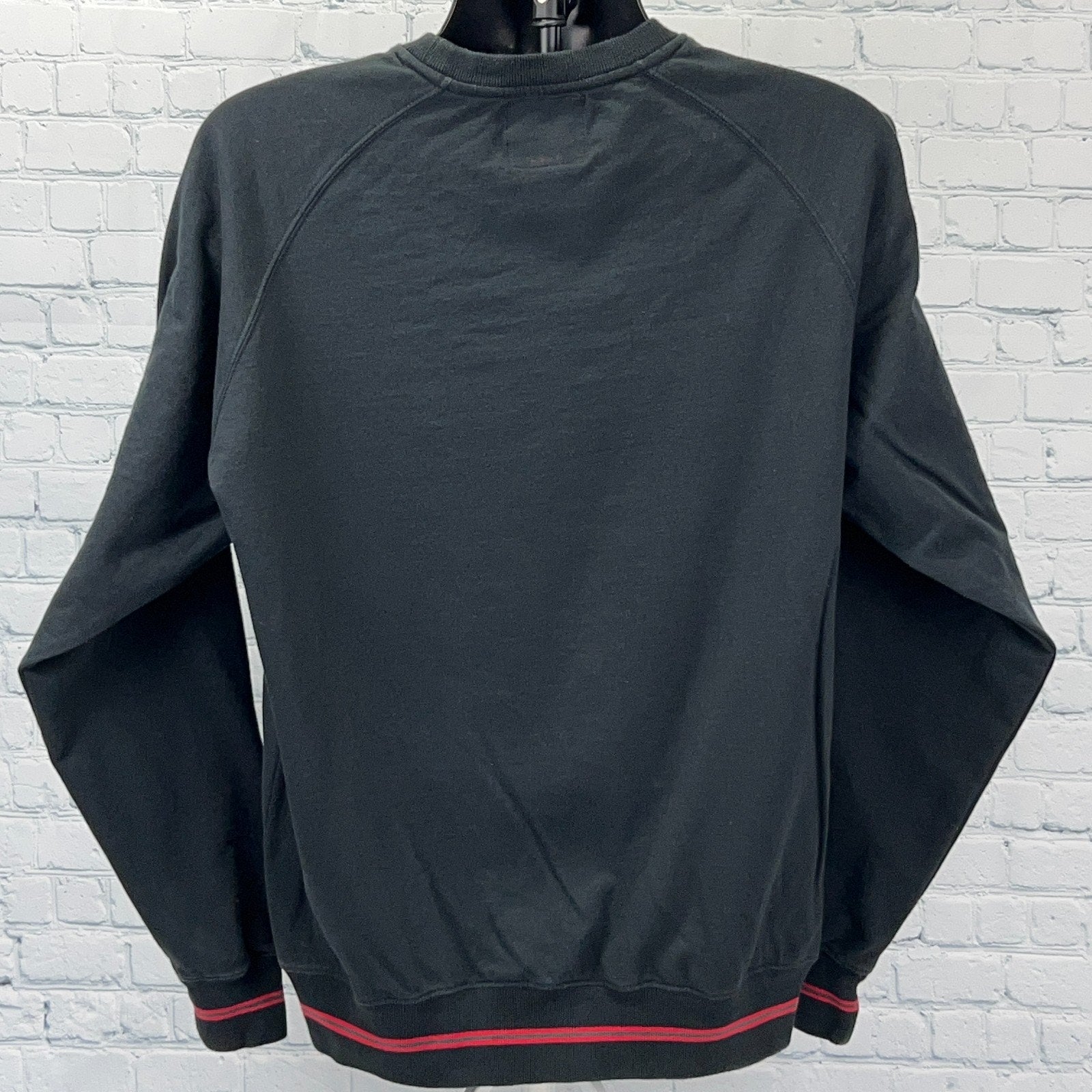 Crooks & Castles 90s Sweatshirt in Black Size L Back view