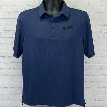 Charles River Apparel navy polo shirt with Culver's logo and a classic fit