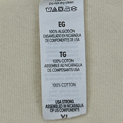 RISE WKND T Shirt Free Indeed John 8 34-36 Christian Jesus Tee Beige XL X-Large