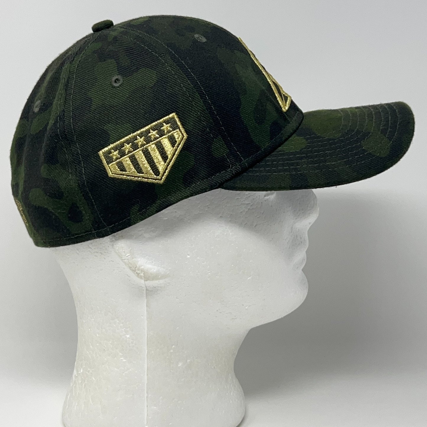 Arizona Diamondbacks Armed Forces Hat Baseball Cap New Era Green Flex Fitted M-L