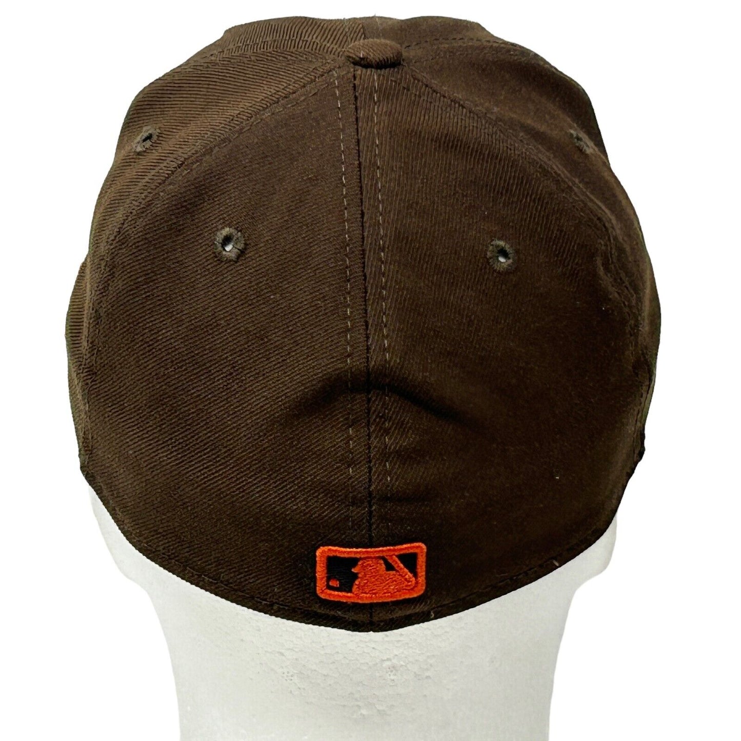 San Diego SD Padres Wool Hat Brown New Era Made In USA Baseball Cap Fitted 7 1/4