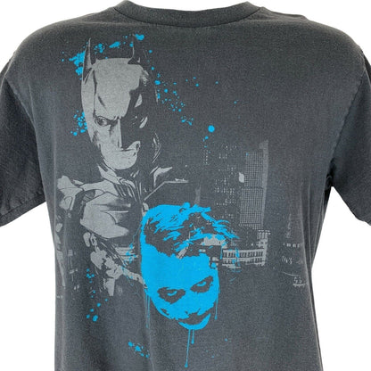 Camiseta Batman Joker El Caballero Oscuro, tamaño mediano, película de DC Comics, para hombre, color gris