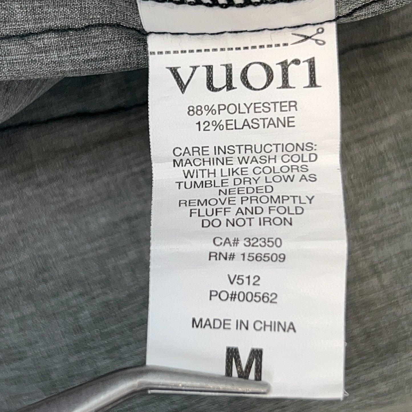 Vuori Outdoor Trainer Shell Hooded Jacket Black Camo Army Military Family Medium