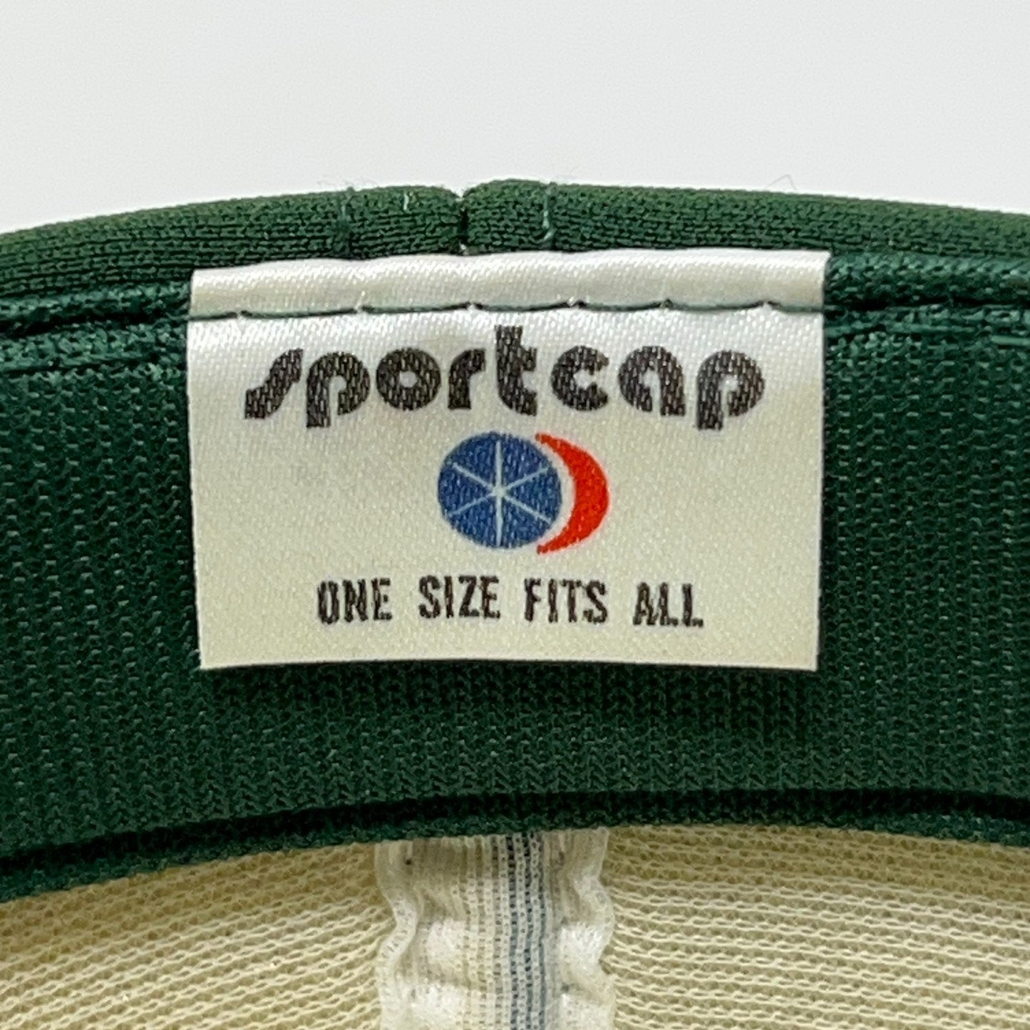Vintage 80s MPC Patch Trucker Hat Baseball Cap Snapback Green Full Foam