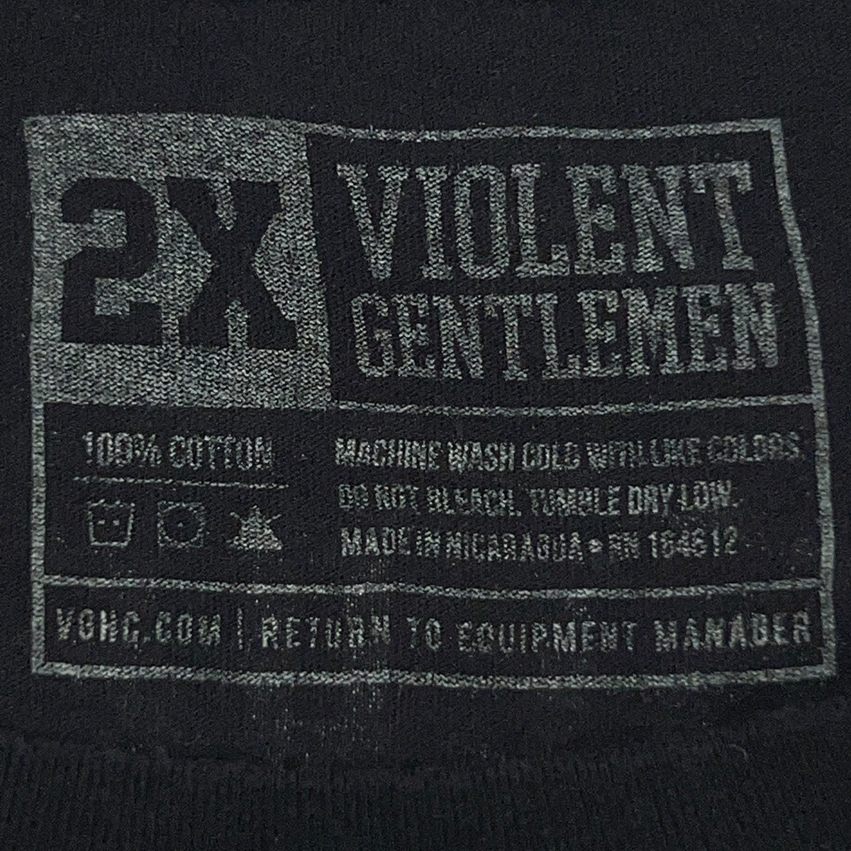 Violent Gentlemen Las Vegas Golden Knights Special Forces T Shirt XL X-Large NHL