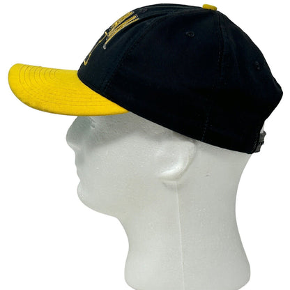 Gorra de béisbol vintage de los Michigan Wolverines de los años 90, azul, de la Universidad NCAA