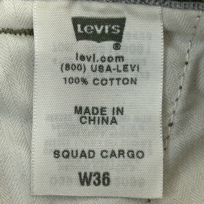 Levis Squad 工装短裤 男式 35 码 米色棉质斜纹 Levi Strauss 36610-8091