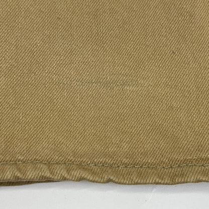 Levis 501 Button Fly Jeans Straight Fit Five Pockets Denim 1212 Beige Tan 44x32