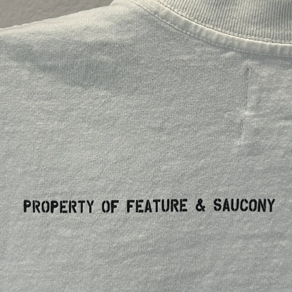 Feature x Saucony Greetings From Dreamland USA T Shirt UFO White Tee XL X-Large