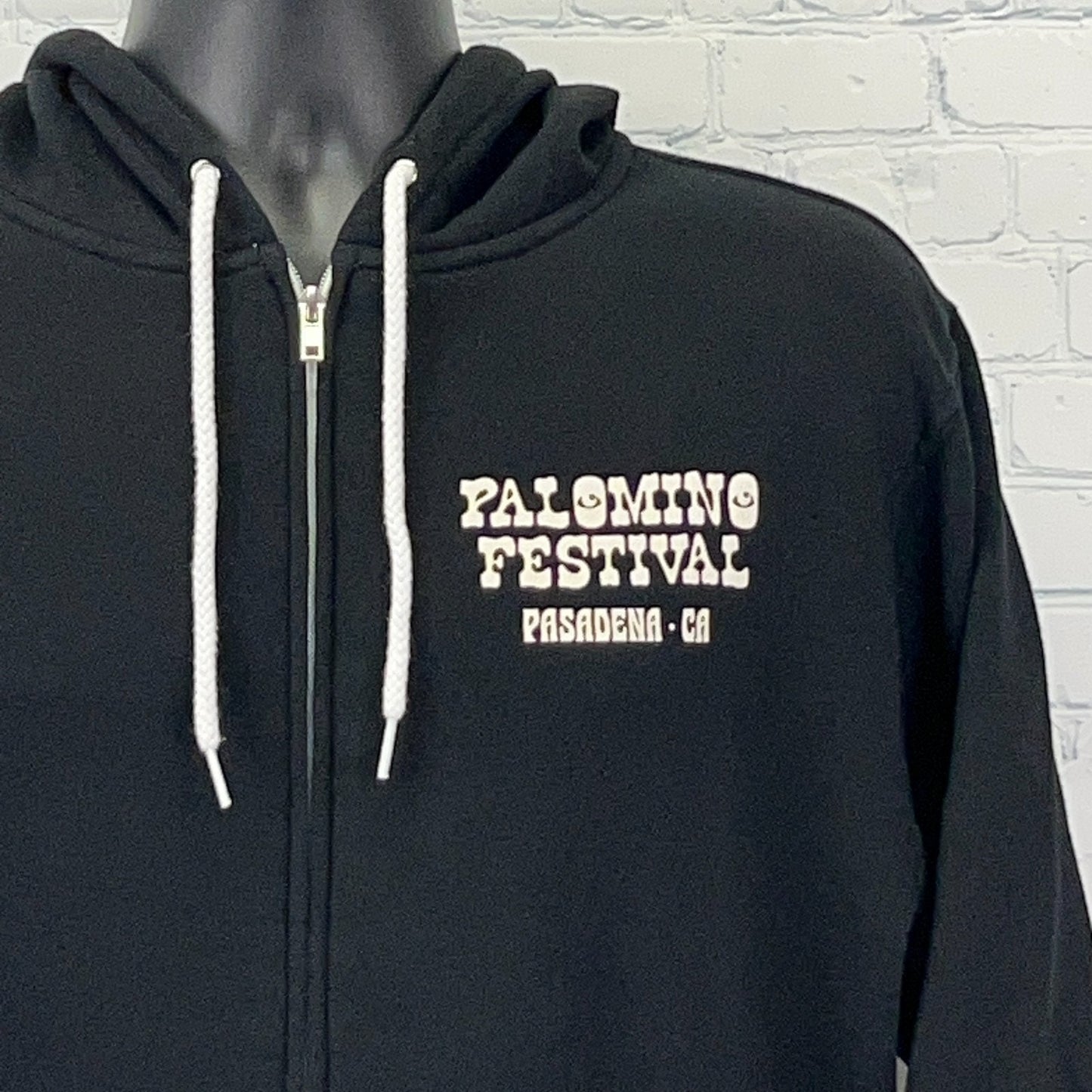 Palomino Festival 2022 Hoodie Hooded Sweatshirt Black Willie Nelson Mens L Large