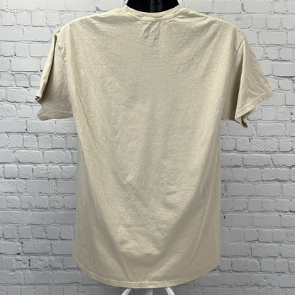 Disney Pixar Toy Story T Shirt Unisex L Large Beige Cartoon Movie Mad Engine