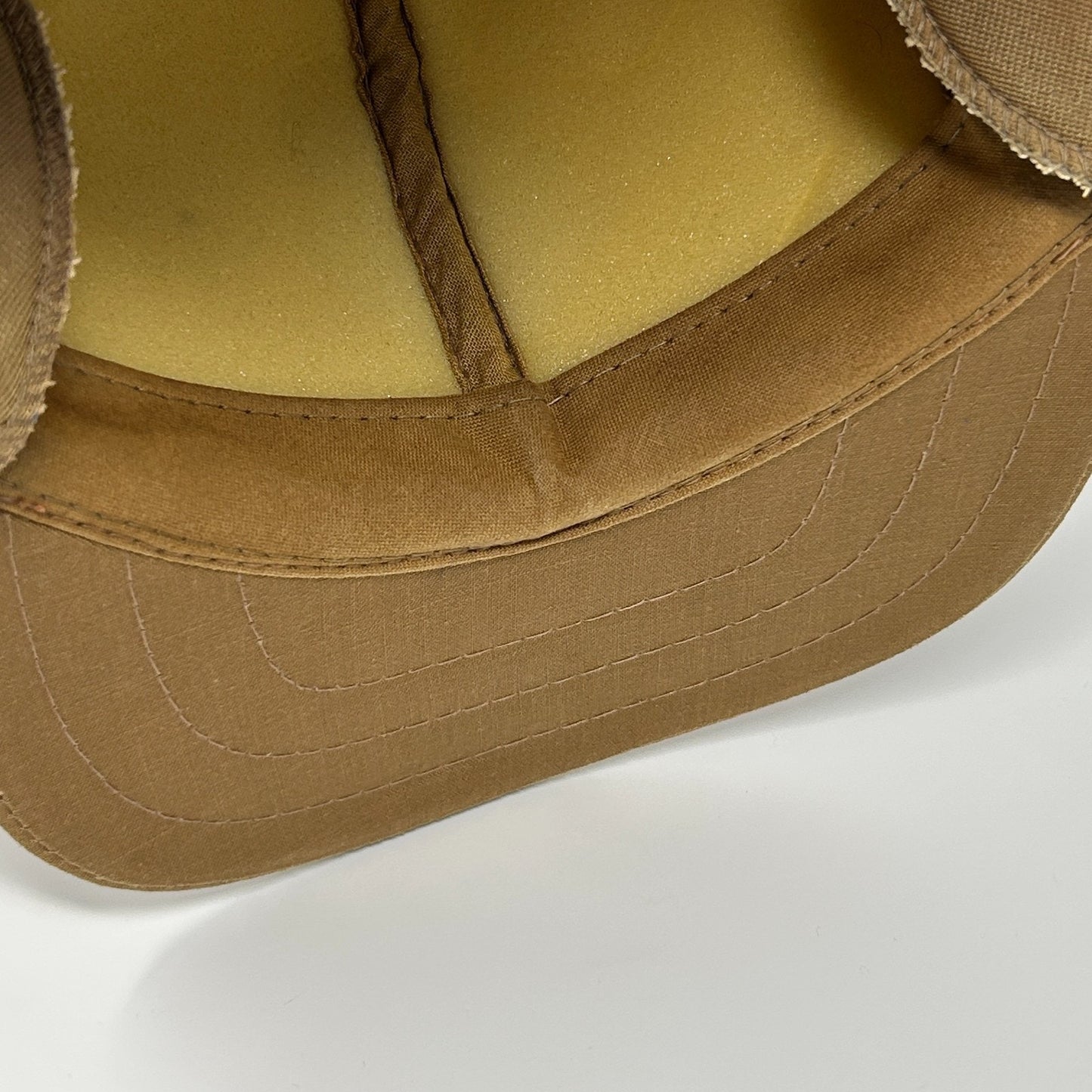 Vintage 80s Duck Hunting Hat Baseball Cap Ear Flap Hunter Brown XL X-Large