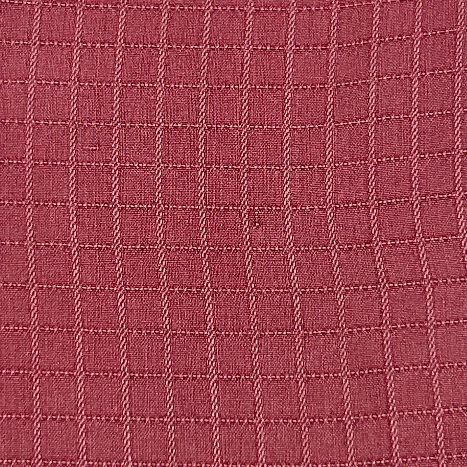 Tommy Bahama Hawaiian Camp Shirt Check Grid Button Front Pocket Silk Red L Large - Neon Vintage
