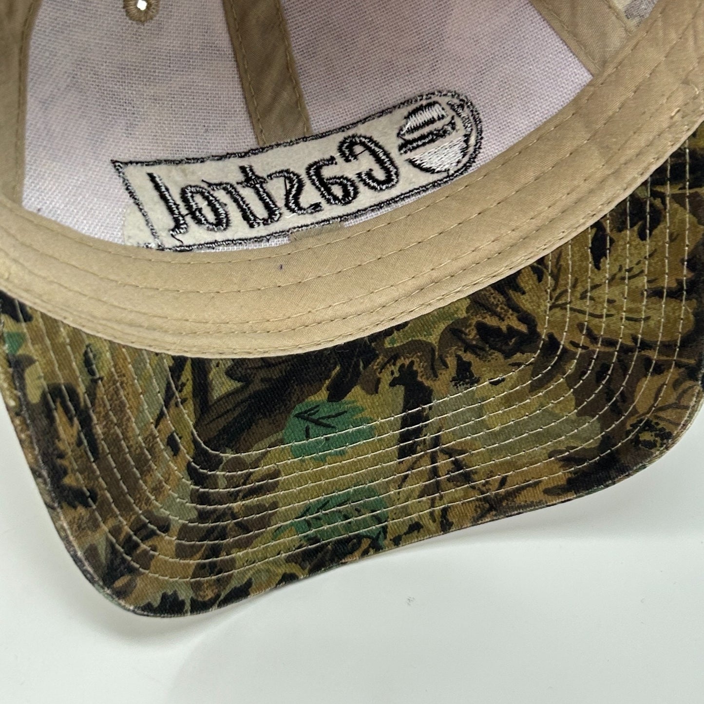 Castrol Oil Camo Hat Baseball Cap Hunting Mechanic Camouflage Green Snapback