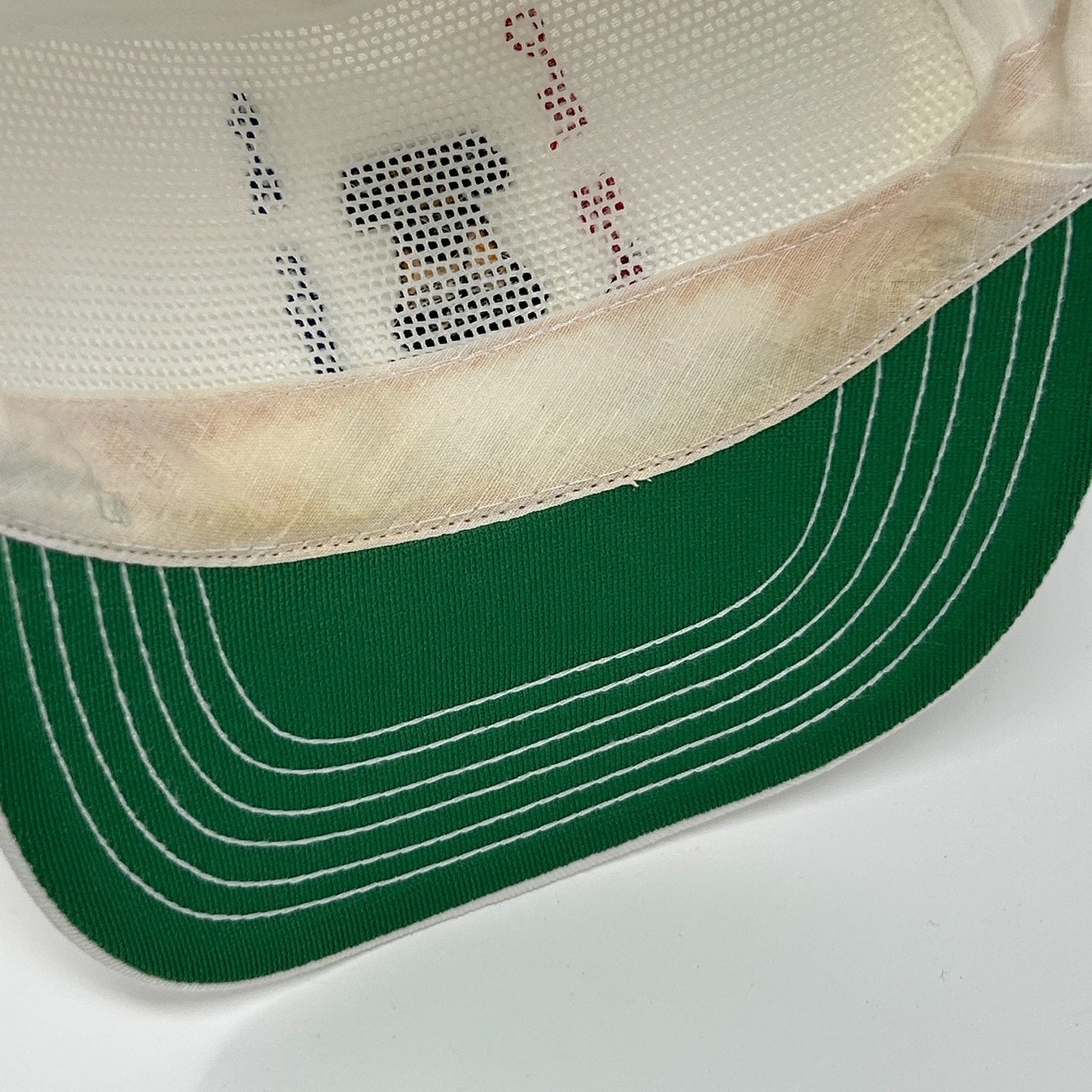 Vintage 1989 Liberty Bowl Ole Miss Rebels Hat Baseball Cap NCAA Strapback White