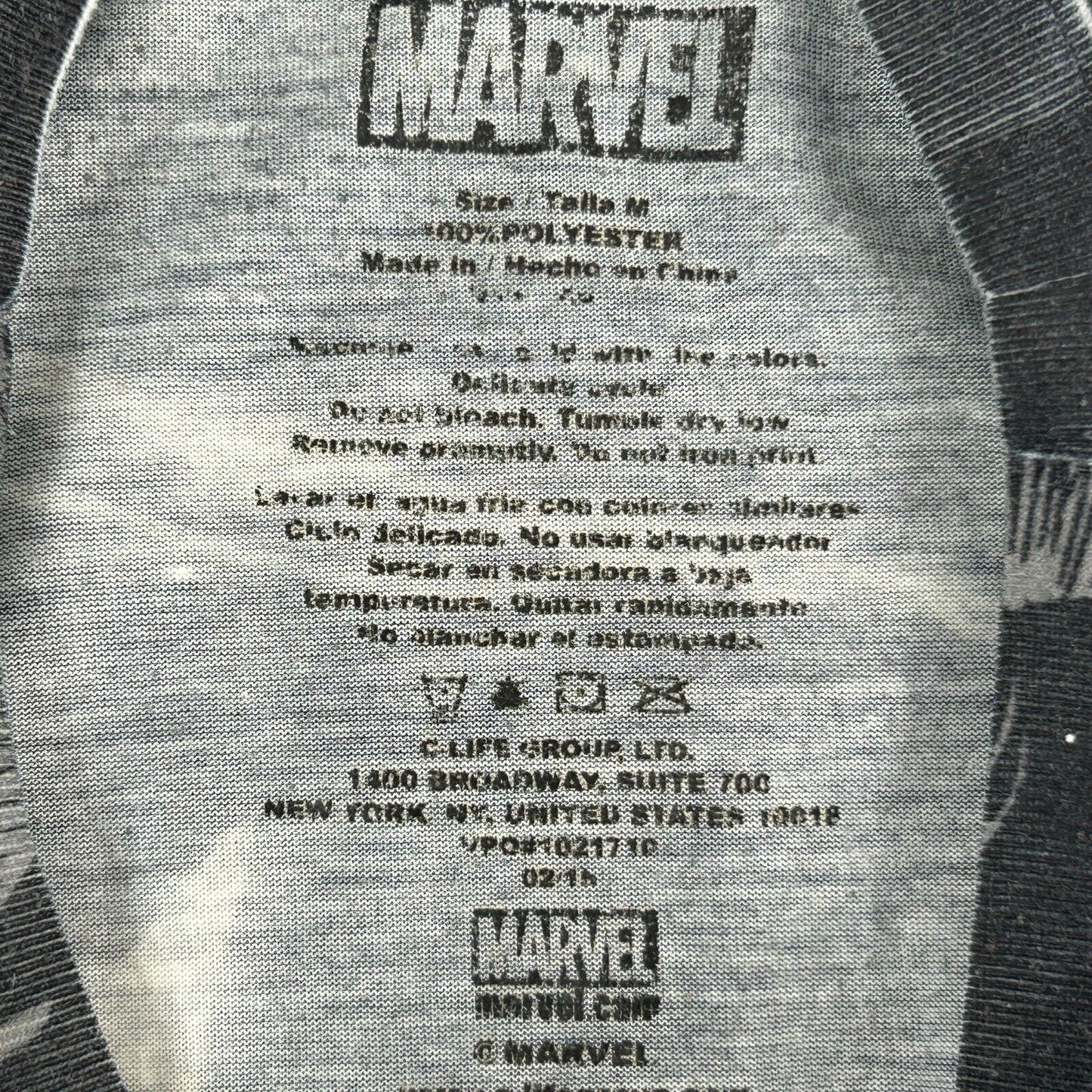 Spider-Man Venom All Over Print T Shirt Medium Marvel Comics AOP MCU Mens Black