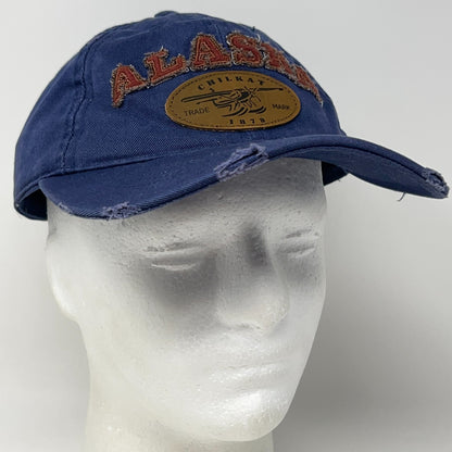 Chilkat Range Alaska Float Plane Hat Baseball Cap Seaplane Strapback Blue