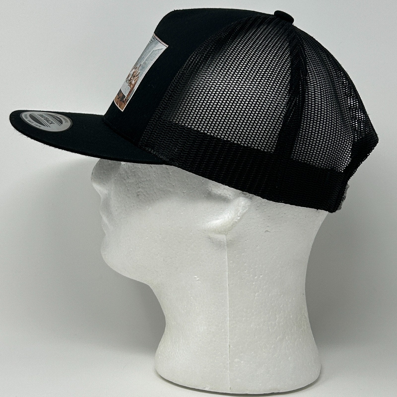 The Last Supper Leonardo da Vinci Trucker Hat Baseball Cap Jesus Snapback Black - Neon Vintage