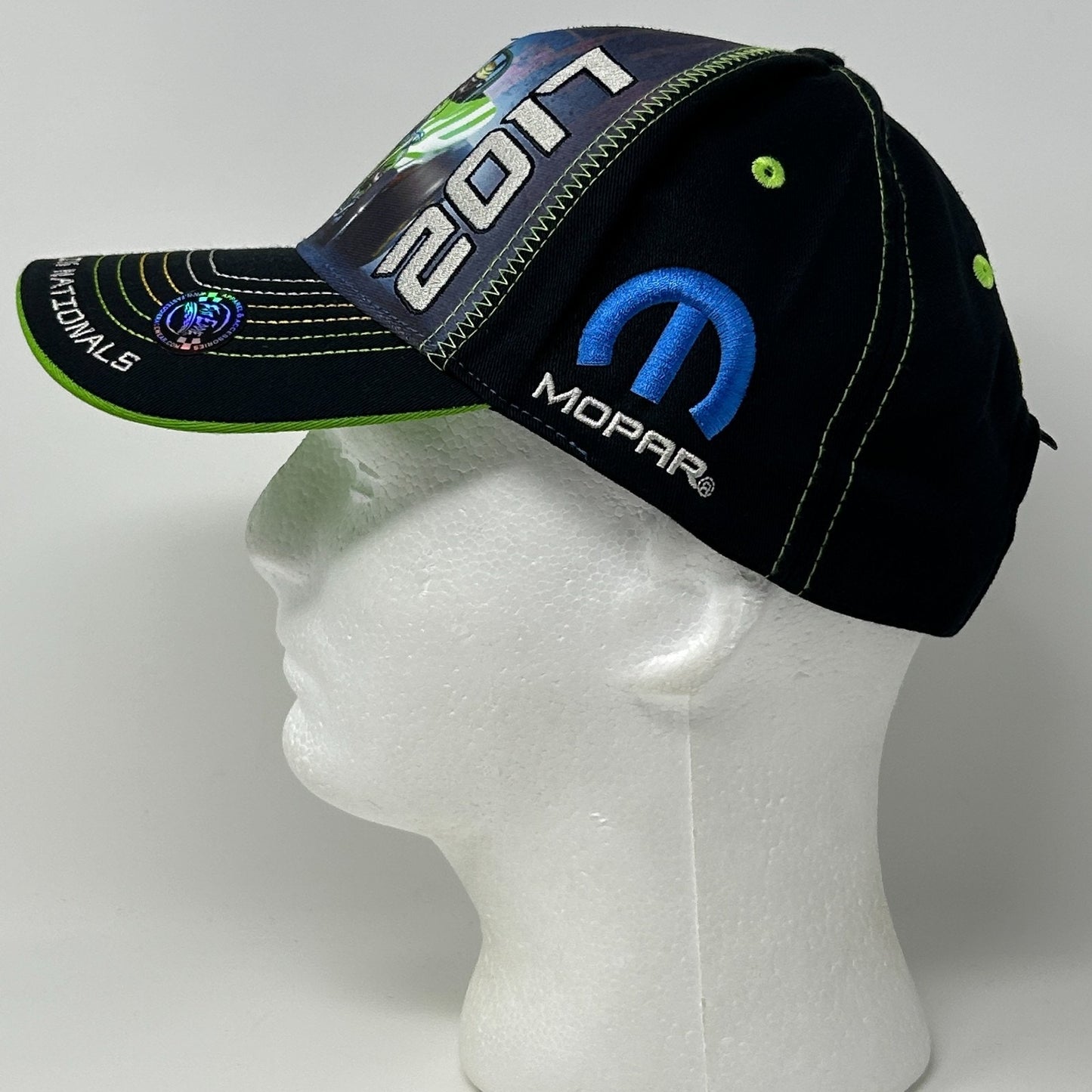 Rocky Mountain Nationals Drag Racing Hat Baseball Cap Mopar NHRA Strapback Black