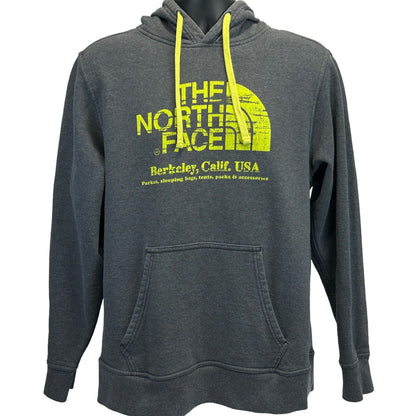 The North Face Berkeley 连帽衫 大号 California 连帽运动衫 男式 灰色