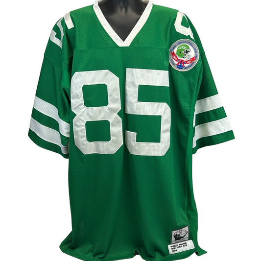 韦斯利·沃克纽约纽约喷气机队球衣 NFL 橄榄球 Mitchell &amp; Ness 美国 3XL 60
