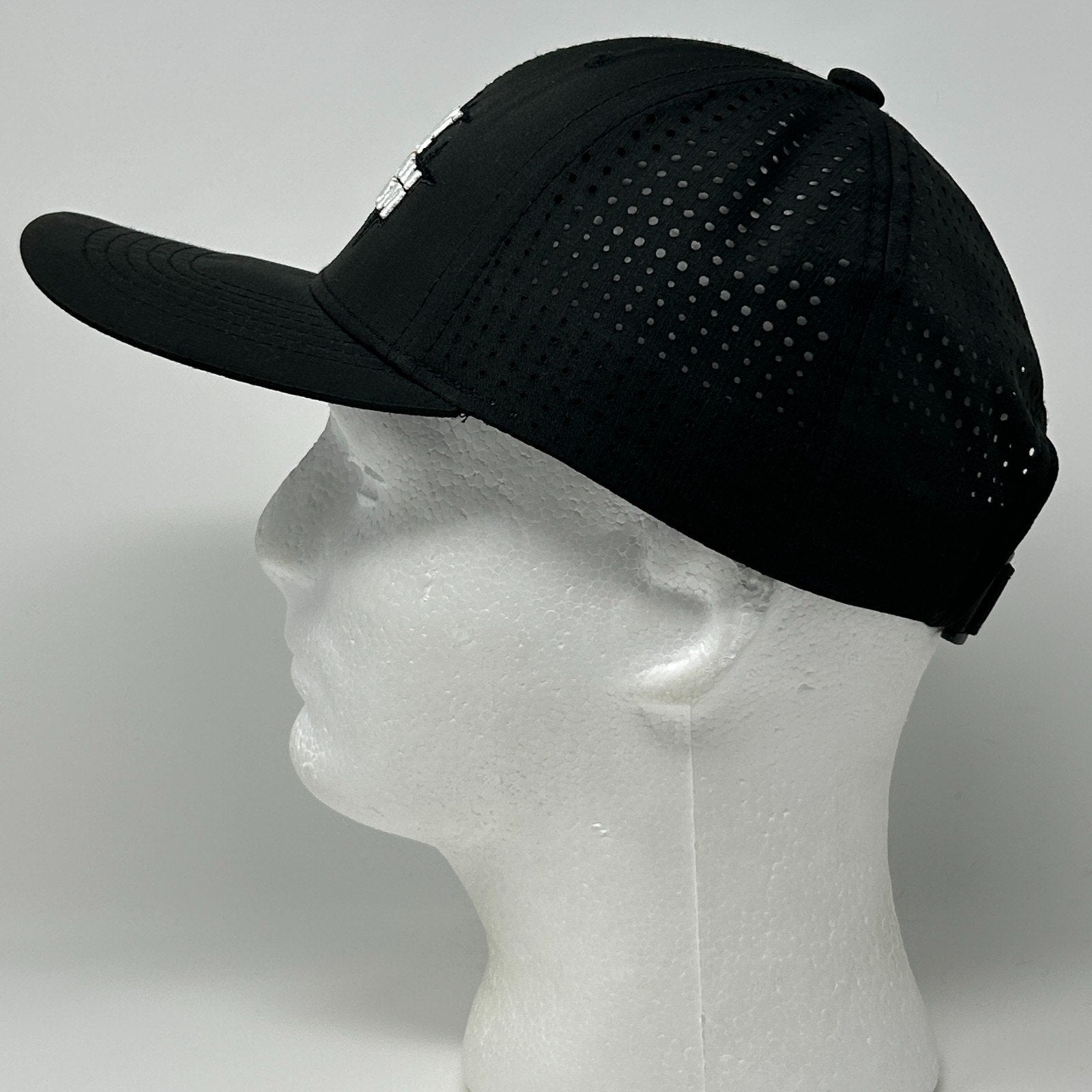 Orangetheory Fitness All Out Mayhem Trucker Hat Baseball Cap OTF Strapback Black - Neon Vintage