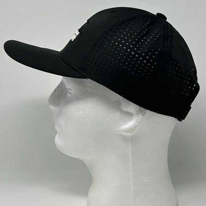 Orangetheory Fitness All Out Mayhem Trucker Hat Baseball Cap OTF Strapback Black - Neon Vintage